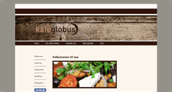 Desktop Screenshot of globuskafe.no